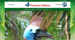 Desktop Screenshot of daintreesafari.com