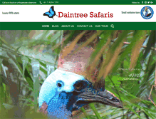 Tablet Screenshot of daintreesafari.com